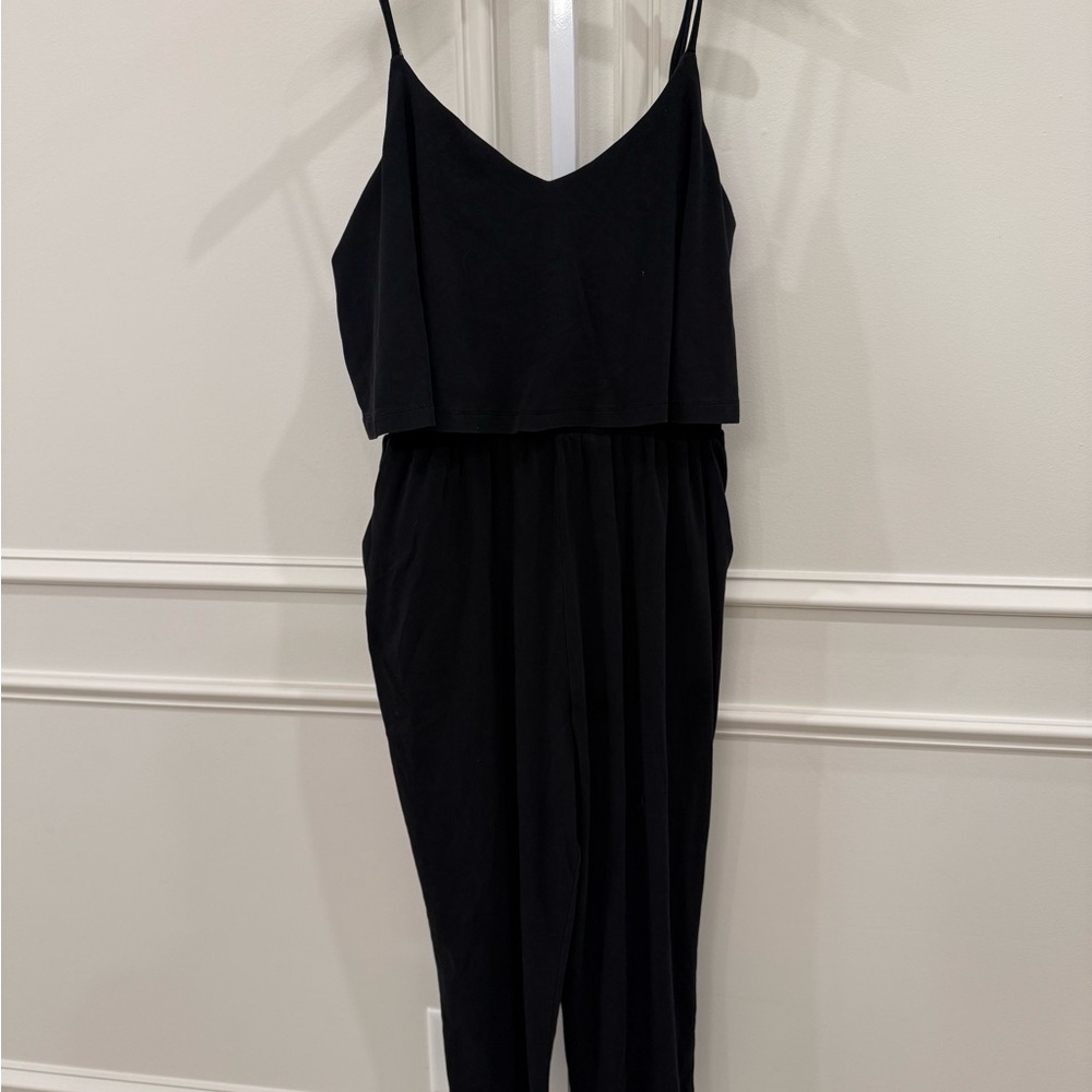 Anthropologie Black Jumpsuit